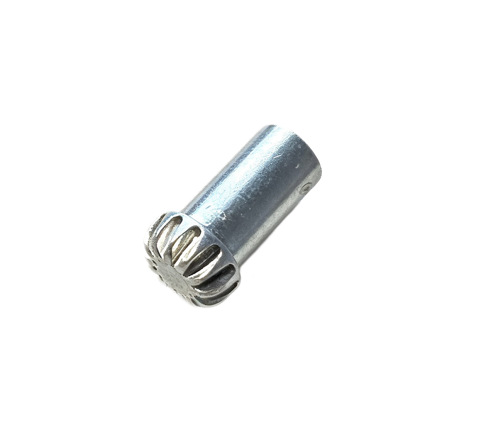 eccentric cam pin for sliding door rollers knurled head with cross slot