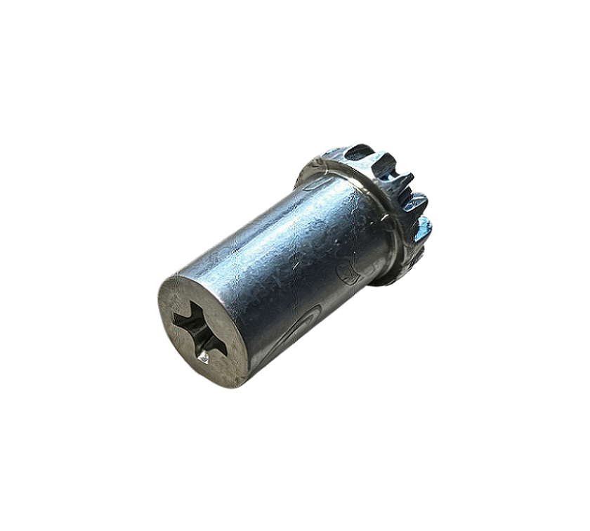 eccentric cam pin for sliding door rollers knurled head with cross slot