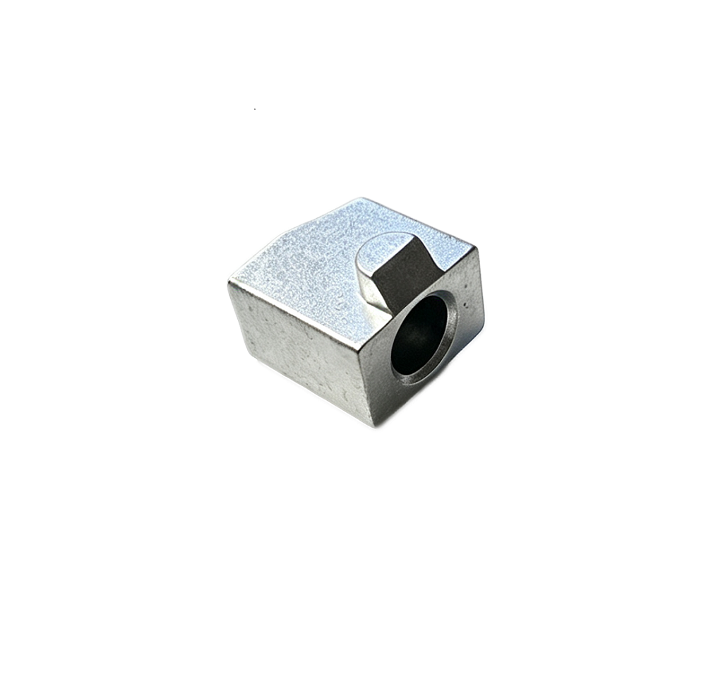 oem custom guide block for automotive seat track zinc plated steel