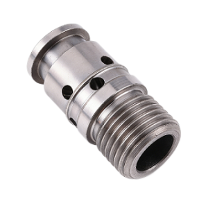 precision hydraulic valve spool cold heading formed steel cnc machined
