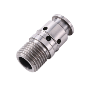 precision hydraulic valve spool cold heading formed steel cnc machined