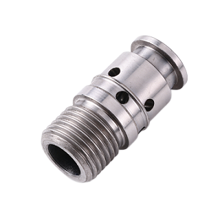 precision hydraulic valve spool cold heading formed steel cnc machined