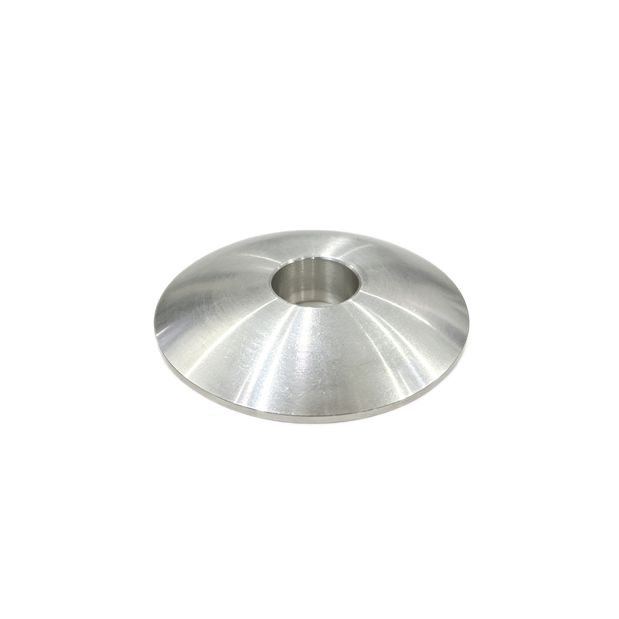 aluminum integrated flange nut with large washer for bicycle