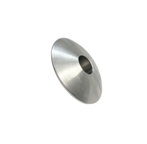 aluminum integrated flange nut with large washer for bicycle