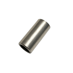 plain cylindrical bushing custom steel hollow spacer sleeve with one end chamfer for shaft support