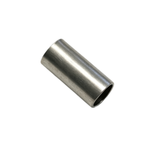 plain cylindrical bushing custom steel hollow spacer sleeve with one end chamfer for shaft support