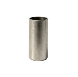 plain cylindrical bushing custom steel hollow spacer sleeve with one end chamfer for shaft support