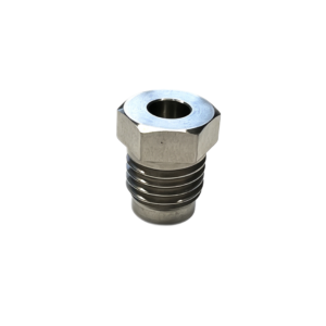 stainless steel reducer bushing with m12 hex head
