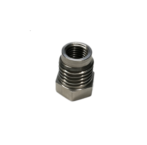 stainless steel reducer bushing with m12 hex head