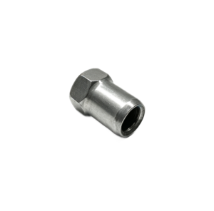 custom cold heading steel hex end round tube coupling nut for high strength industrial fastening