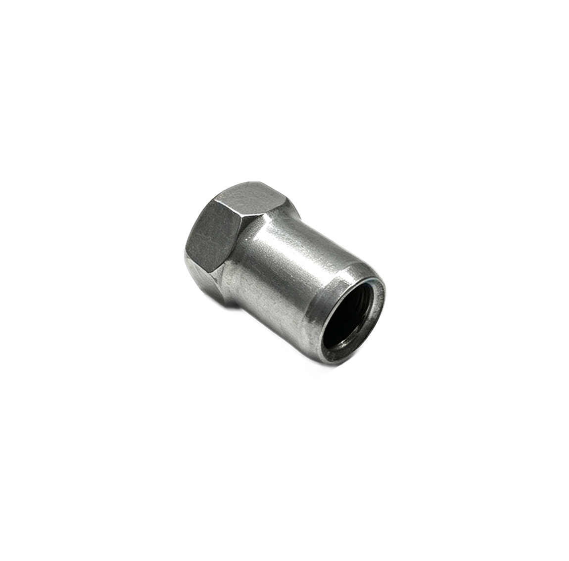 custom cold heading steel hex end round tube coupling nut for high strength industrial fastening