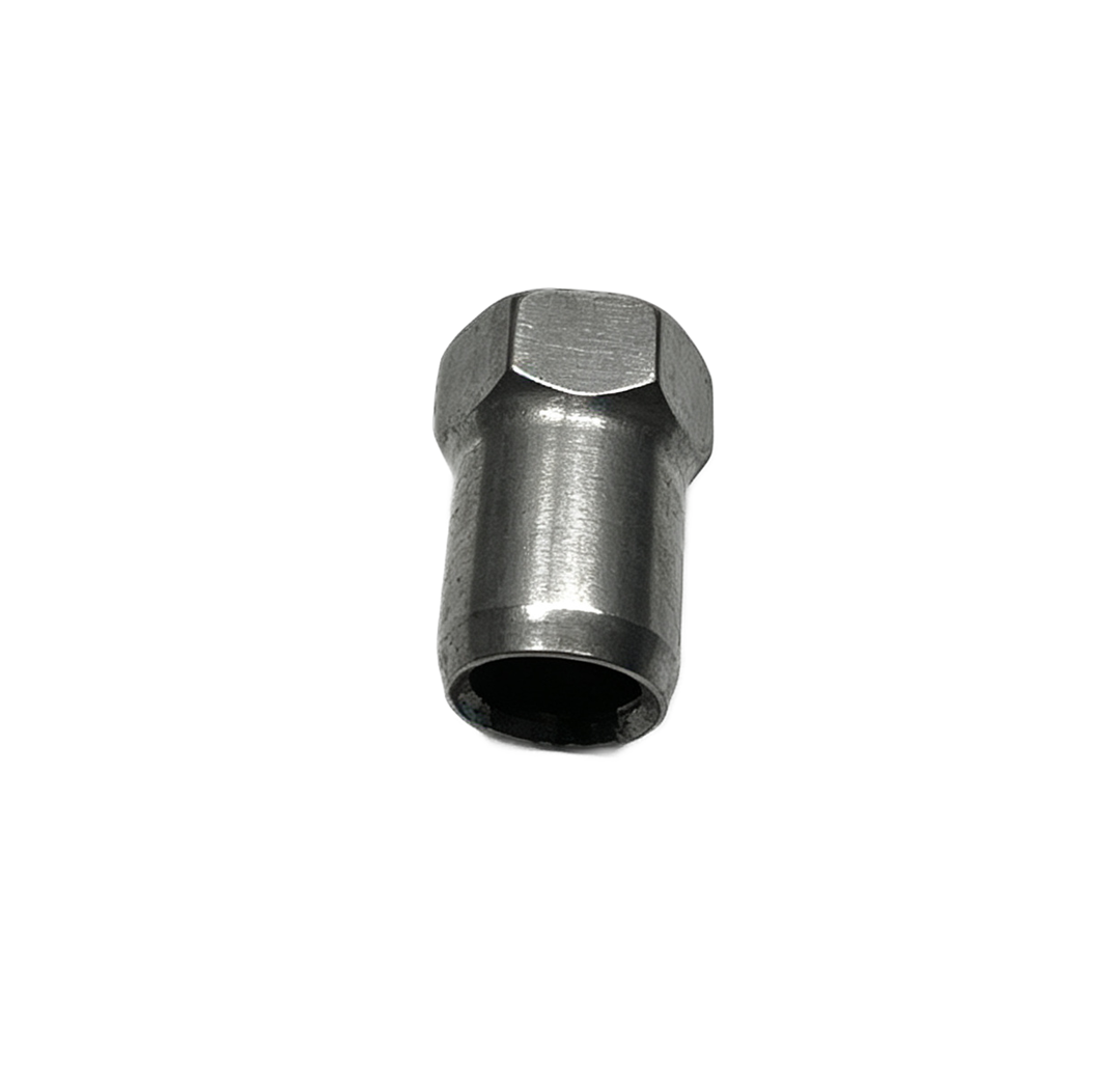 custom cold heading steel hex end round tube coupling nut for high strength industrial fastening