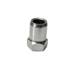 custom cold heading steel hex end round tube coupling nut for high strength industrial fastening