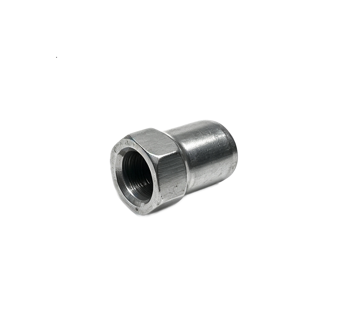 custom cold heading steel hex end round tube coupling nut for high strength industrial fastening