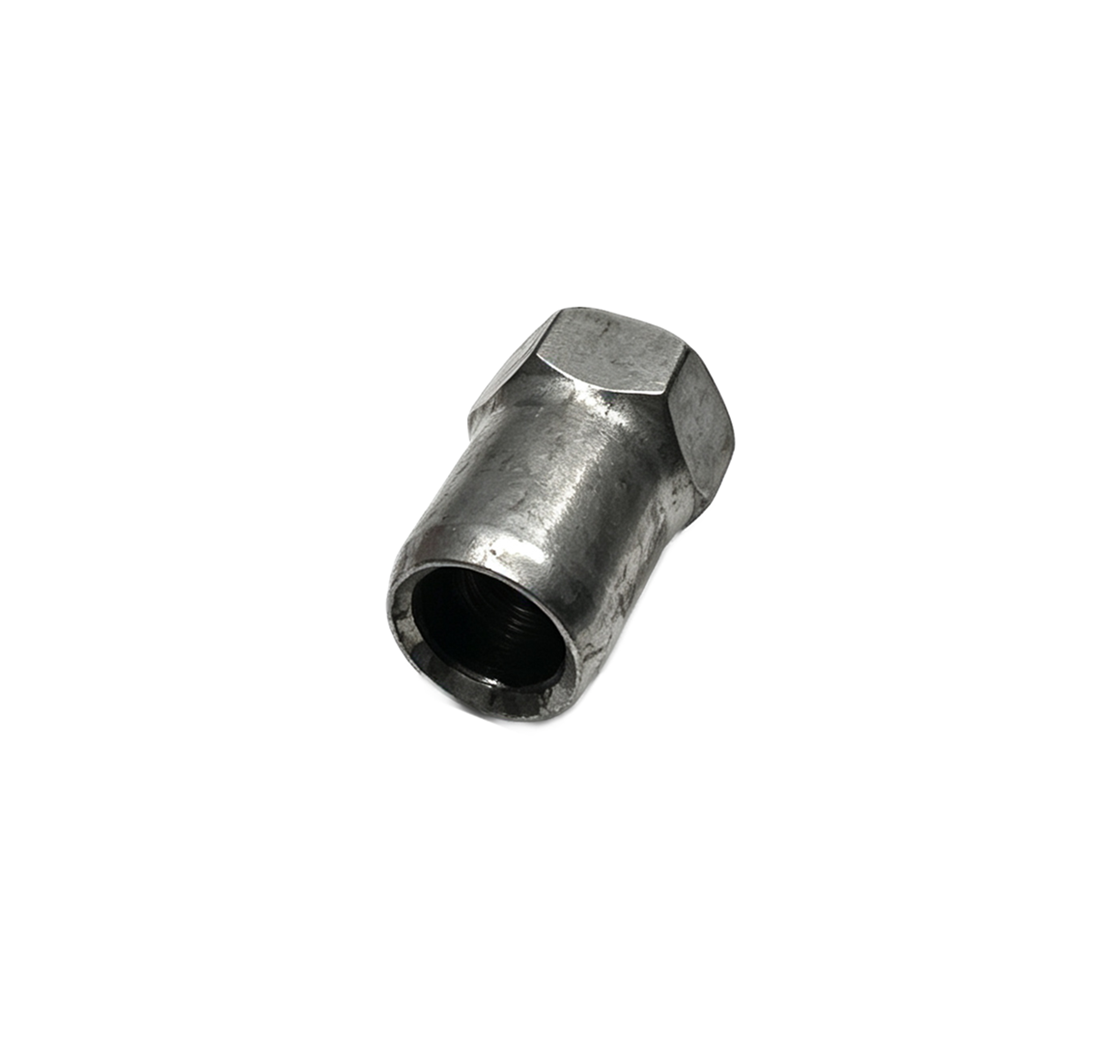 custom cold heading steel hex end round tube coupling nut for high strength industrial fastening