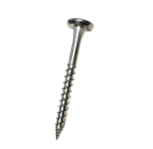 custom size chipboard screw with yellow zinc plated