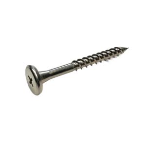 custom size chipboard screw with yellow zinc plated
