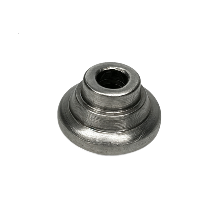 steel stepped collared flange nut for precision locating