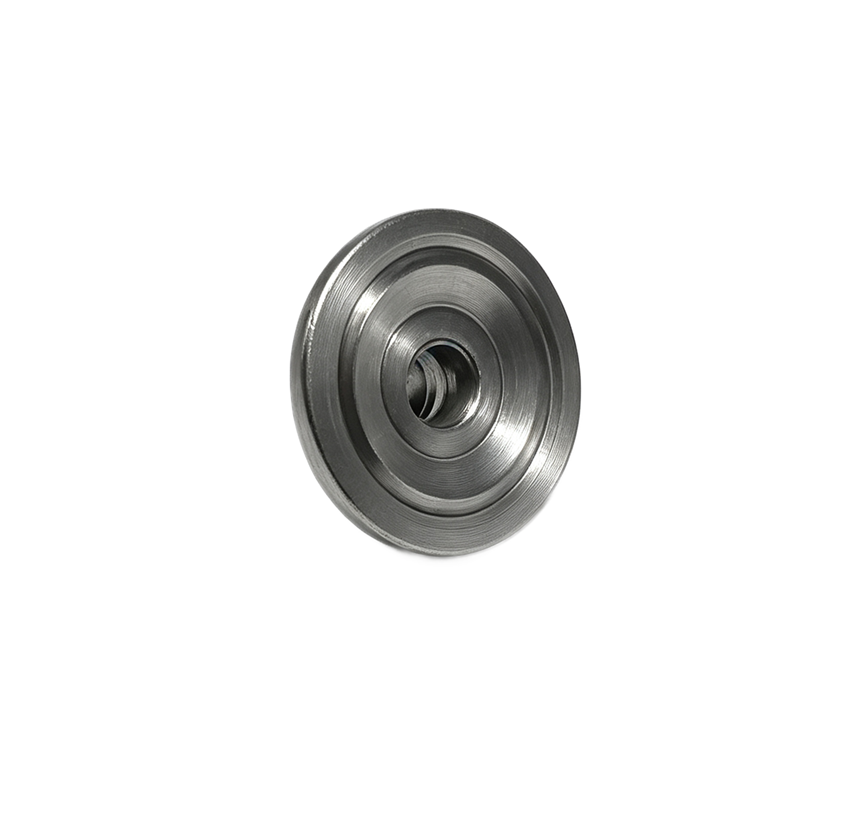 steel stepped collared flange nut for precision locating