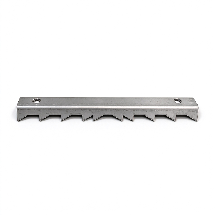 Serrated Gripper Segment – Stamped Stainless Steel Anchor for Pipe Test Plug | Blind Rivet Mounted, Wear-Resistant - Image 4