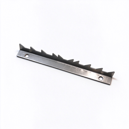 Serrated Gripper Segment – Stamped Stainless Steel Anchor for Pipe Test Plug | Blind Rivet Mounted, Wear-Resistant